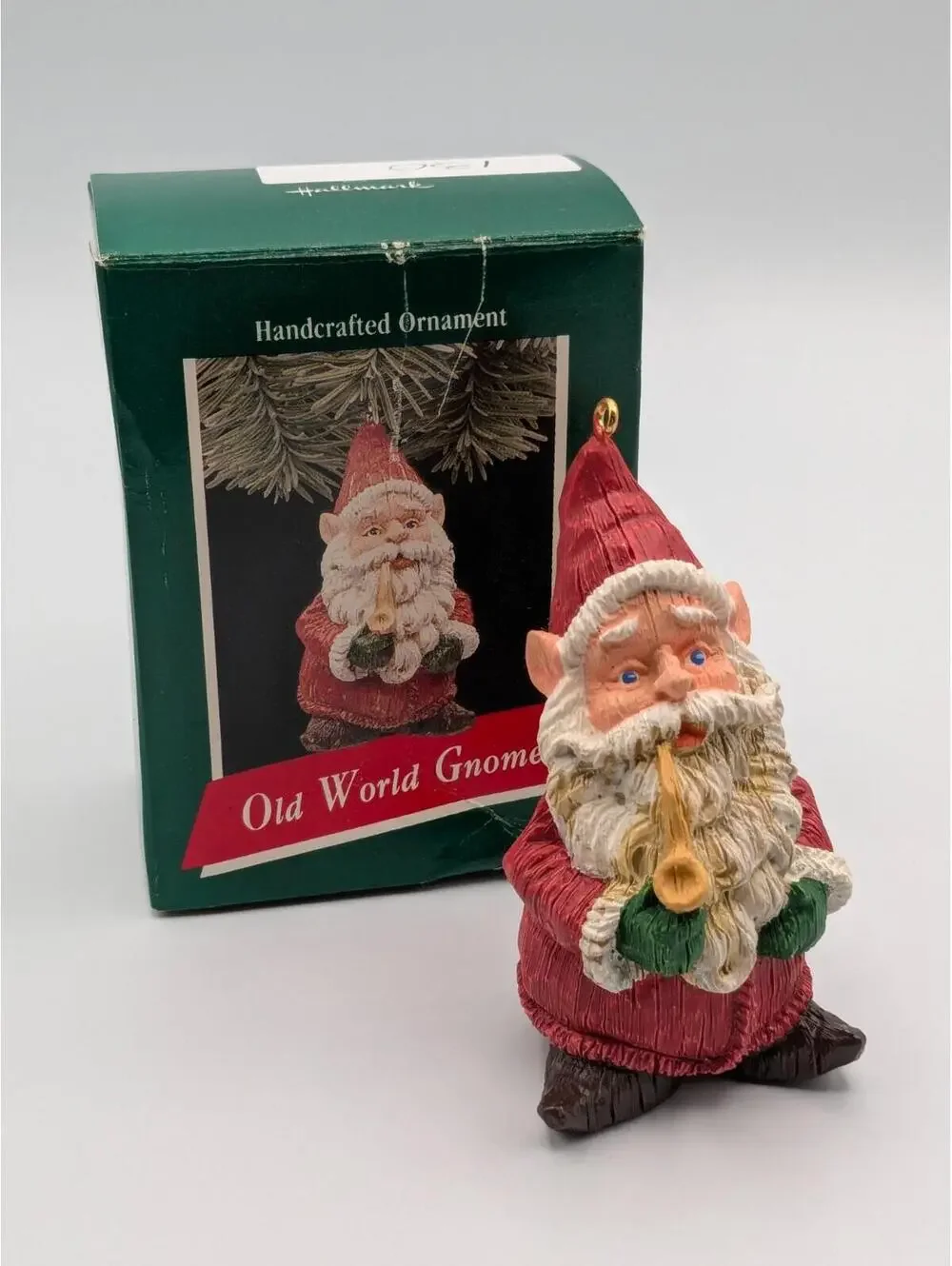 Hallmark Keepsake Old World Gnome 1989, Vintage Christmas Ornament